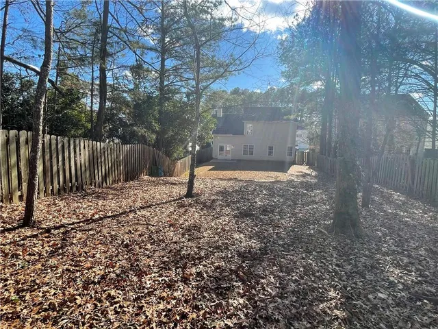 a view of a small space