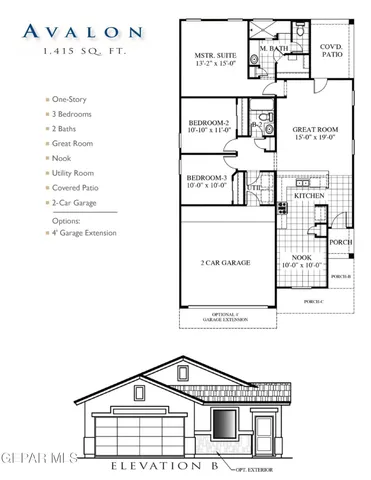 $258,020 | 15245 Gauge Court, El Paso, TX 79938