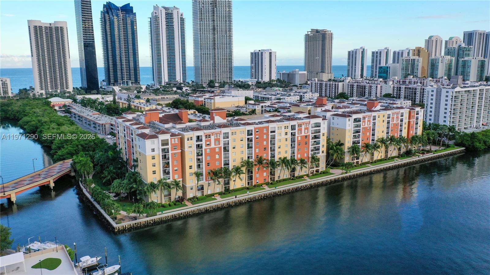 17150 North Bay Road, Unit 2911 Sunny Isles Beach, FL 33160 - Photo 19 of 43 a view of a city with tall buildings