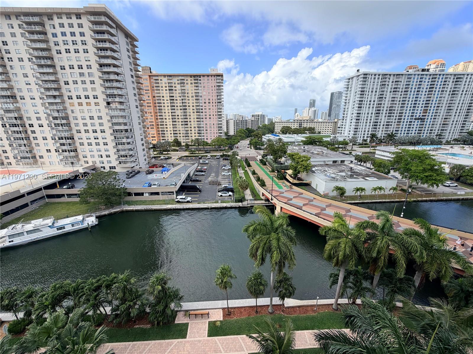 17150 North Bay Road, Unit 2911 Sunny Isles Beach, FL 33160 - Photo 36 of 43 a city view with tall buildings