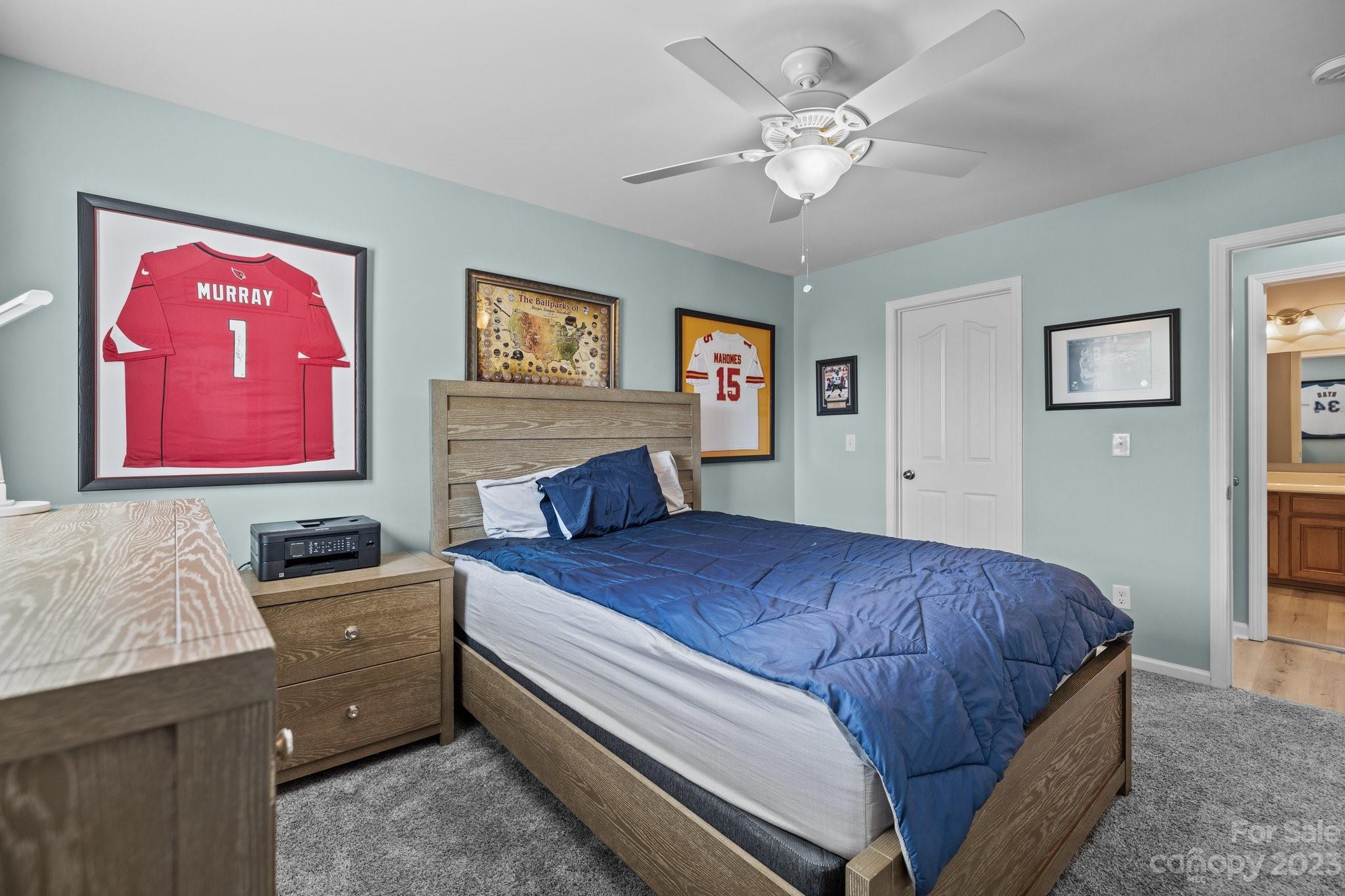 309 Ayers Road Fort Mill, SC 29715 - Photo 33 of 38 a bedroom with a bed and a dresser