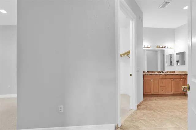 a view of a garden from a balcony