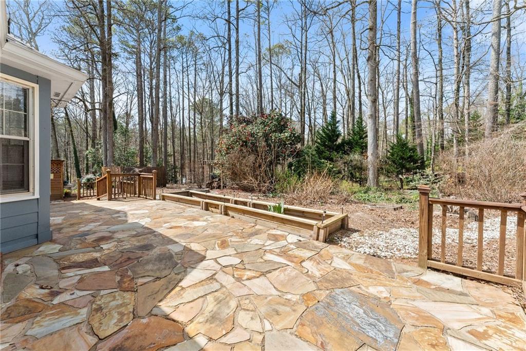 4691 Lucerne Valley Road Southwest Lilburn, GA 30047 - Photo 32 of 55 a view of swimming pool with patio