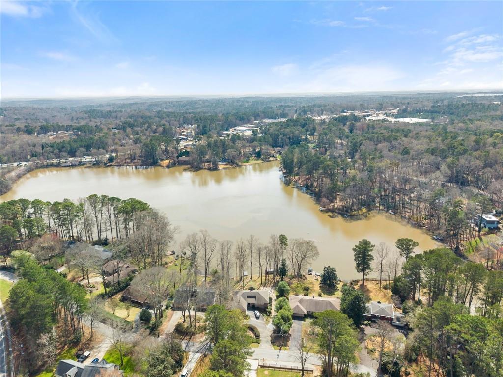 4691 Lucerne Valley Road Southwest Lilburn, GA 30047 - Photo 54 of 55 a view of a city and lake view