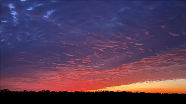 a view of sunset