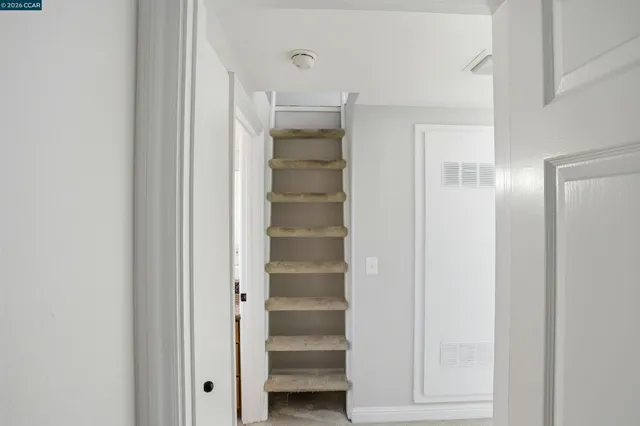 a view of front door