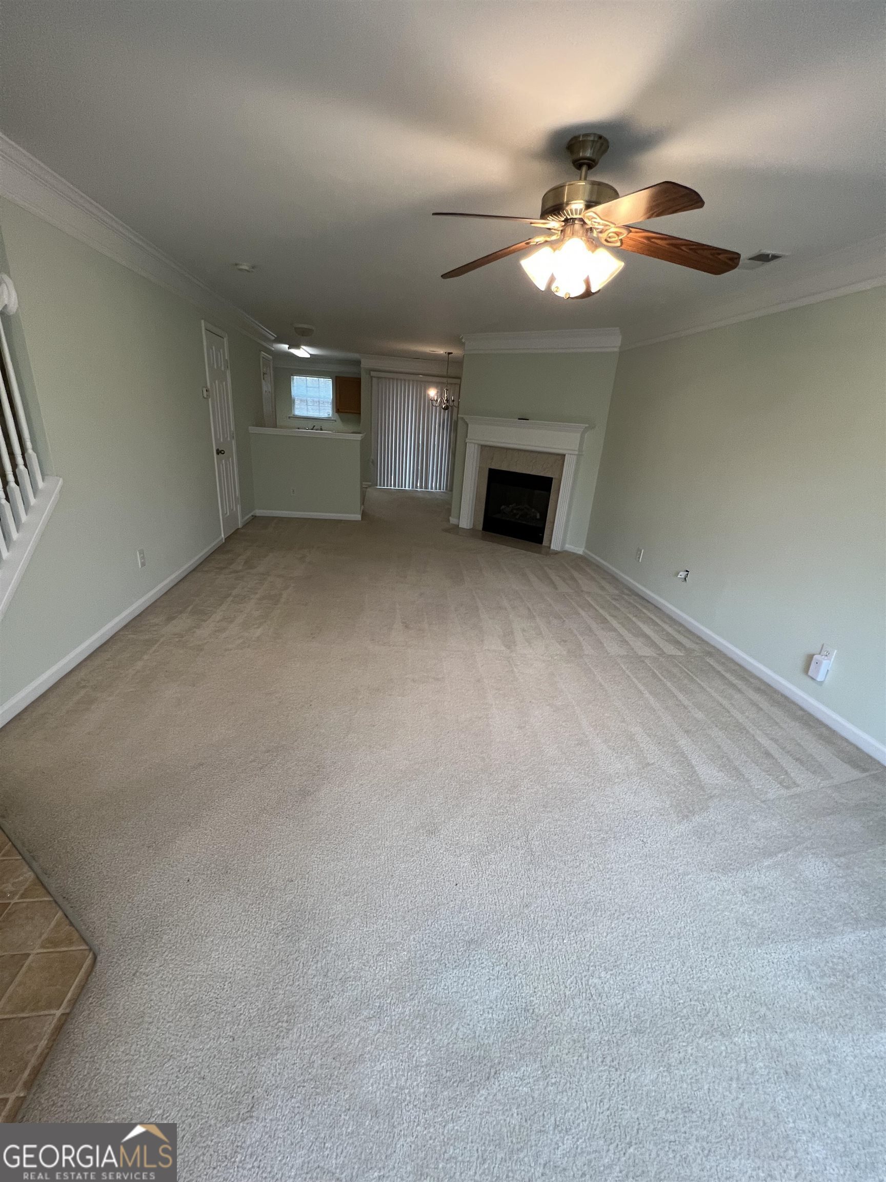 805 Crestwell Circle Atlanta, GA 30331 - Photo 3 of 12 a view of a livingroom with a chandelier