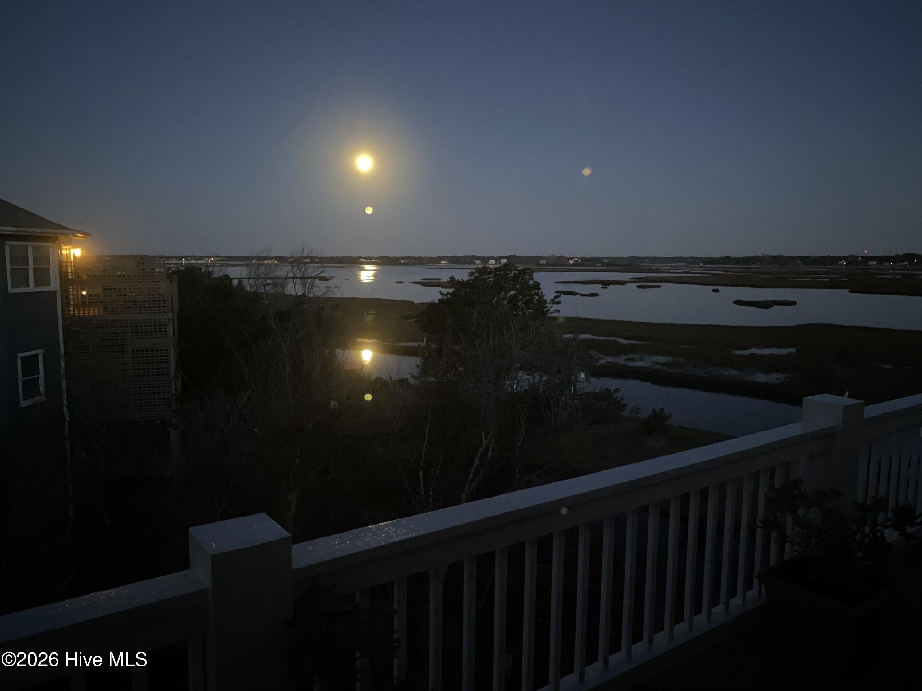 10 W Ridge Surf City, NC 28445 - Photo 31 of 86 rare moon view from balcony