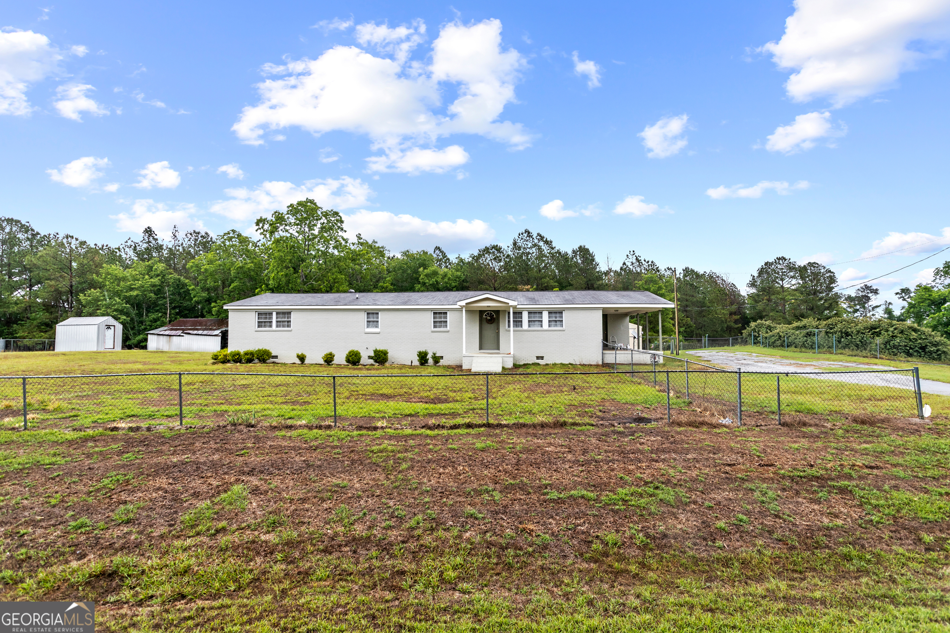 2879 Harden Chapel Road Lyons, GA 30436 - Photo 1 of 1 a house view with a outdoor space