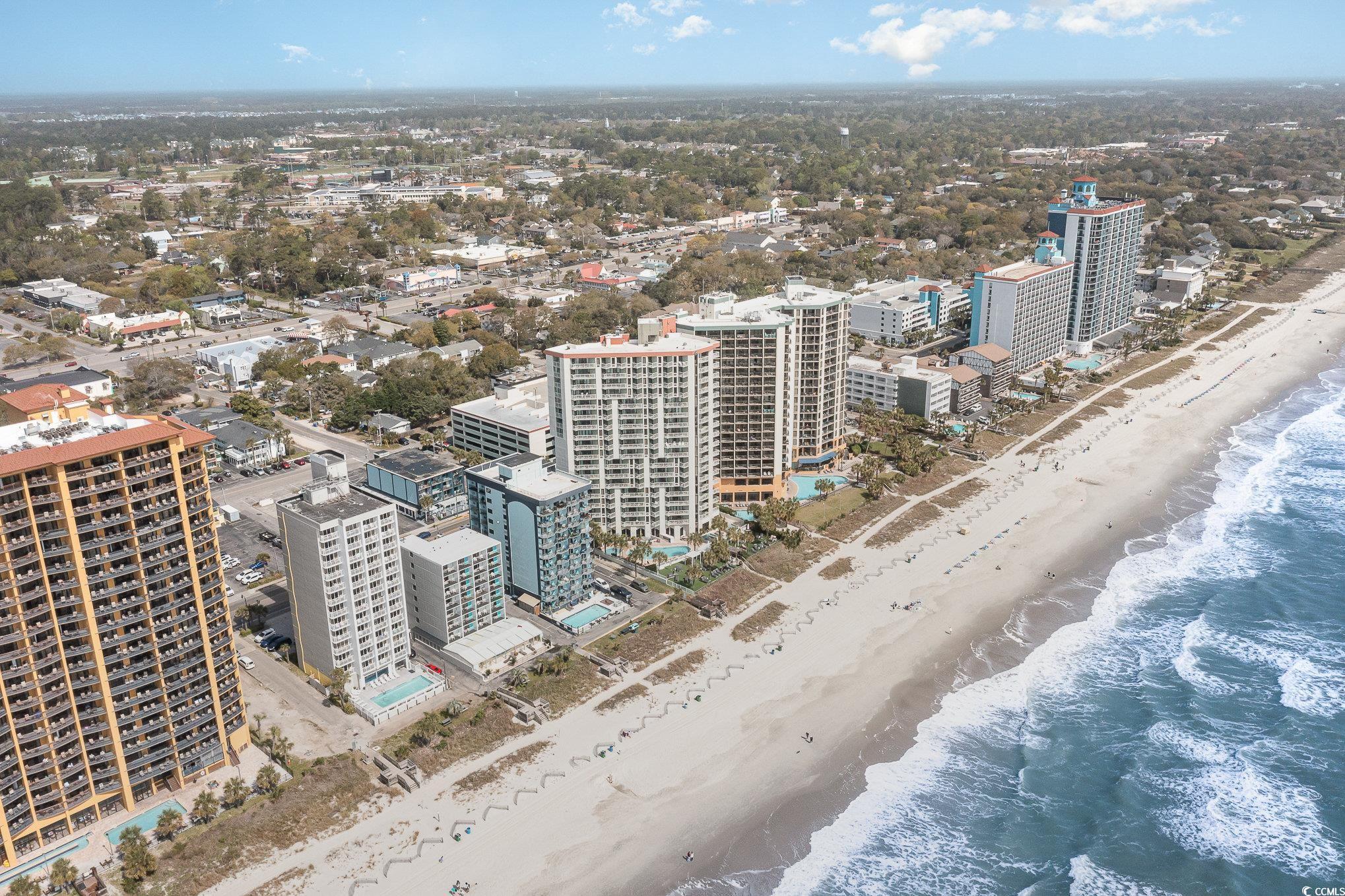 412 27th Avenue North Myrtle Beach, SC 29577 - Photo 29 of 35 View of urban area with extended coastline