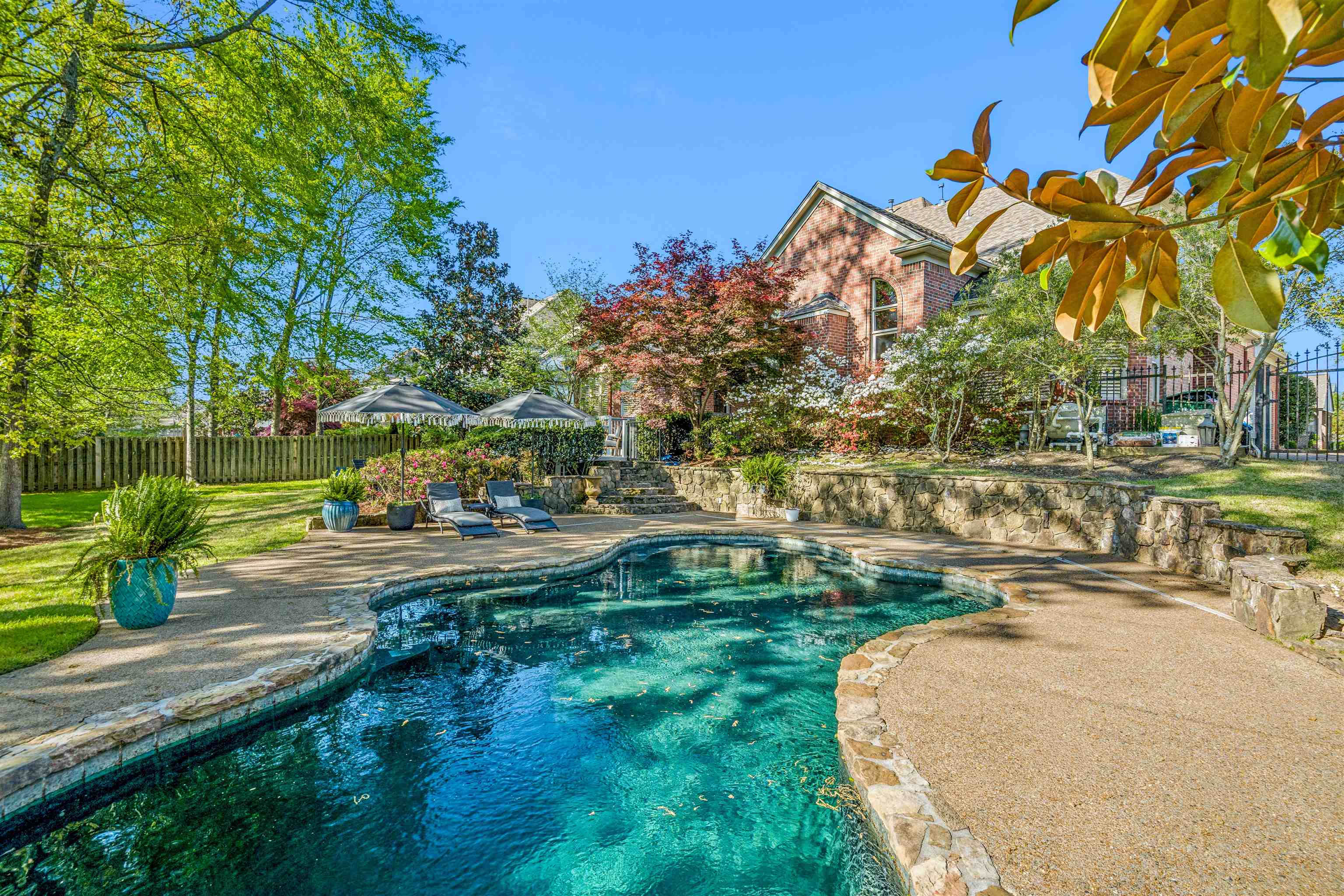3084 Devonshire Way Germantown, TN 38139 - Photo 33 of 40 View of swimming pool featuring a fenced backyard and patio surround