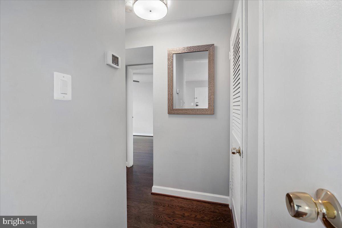 3940 Bel Pre Road, Unit 6 Silver Spring, MD 20906 - Photo 14 of 29 Inviting hallway with modern accents.