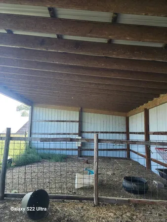 a view of a porch