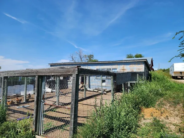 a view of a car park from a balcony