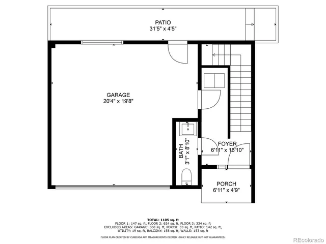 a picture of a floor plan