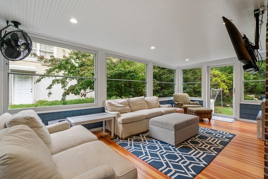 32 Verndale Road Newton, MA 02461 - Photo 20 of 33 a living room with furniture and a large window