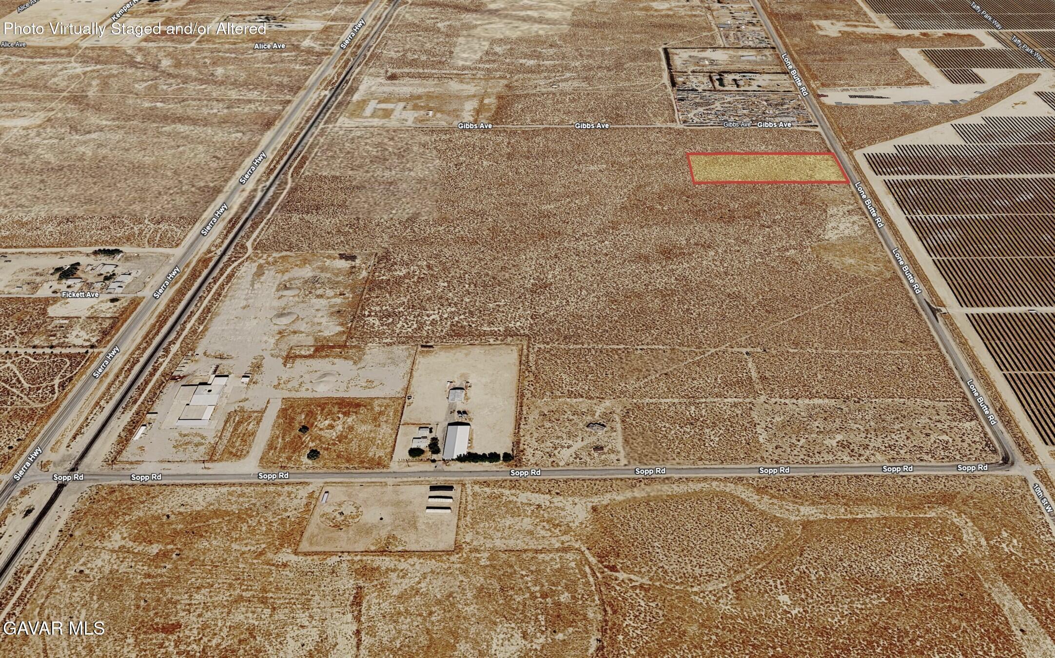 Lone Butte Road Mojave, CA 93501 - Photo 17 of 20 430-260-19_sat-edited