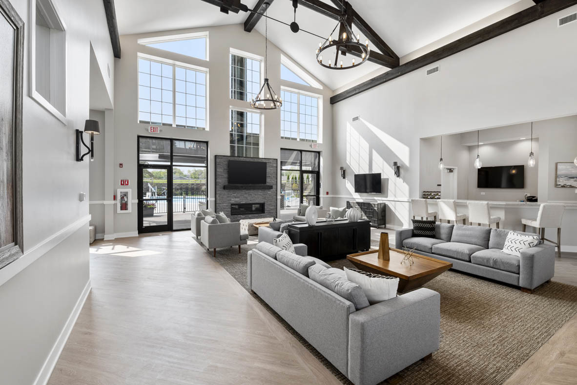 303 Ridley Street North Aurora, IL 60542 - Photo 19 of 36 a living room with furniture and a flat screen tv