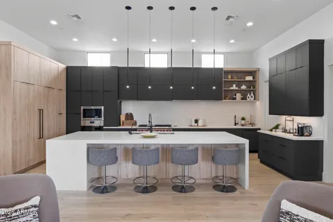 a view of a livingroom with furniture and window