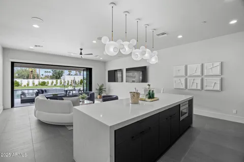 a view of outdoor space with seating area