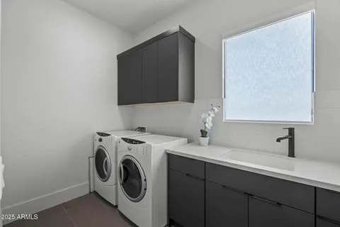 a view of a swimming pool with outdoor seating