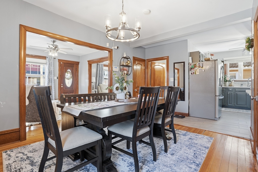 60 Wingold Street Fall River, MA 02720 - Photo 9 of 40 a view of a dining room with furniture window and wooden floor