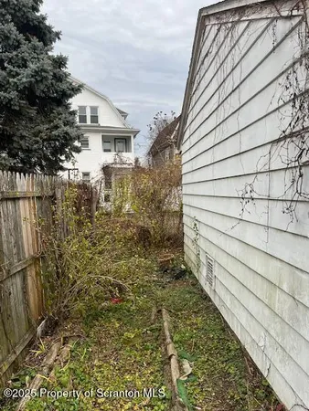 a view of a house with a door