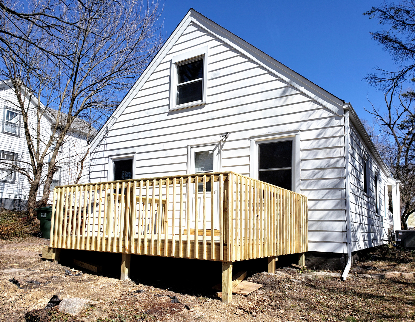 18244 Stewart Avenue Homewood, IL 60430 - Photo 15 of 16 a view of a house with a roof deck