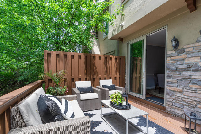 1731 Elyse Lane Naperville, IL 60565 - Photo 32 of 34 a view of outdoor sitting area with furniture