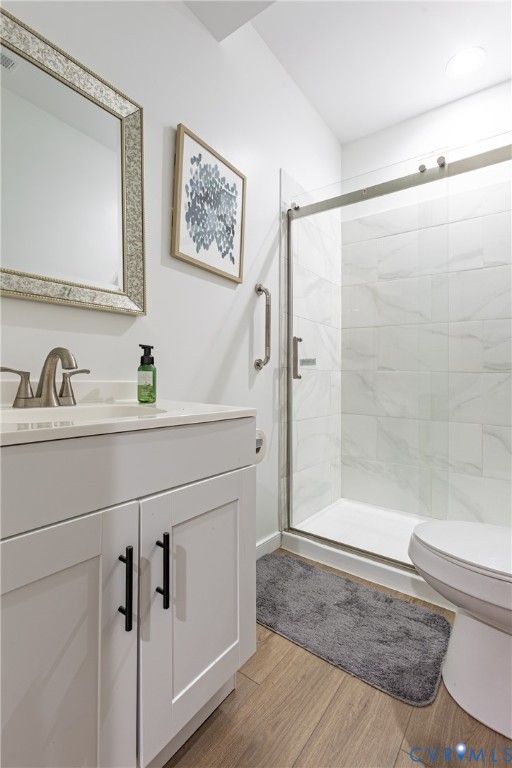 12554 Kain Road Glen Allen, VA 23059 - Photo 60 of 74 Contemporary bathroom featuring a white shaker-sty