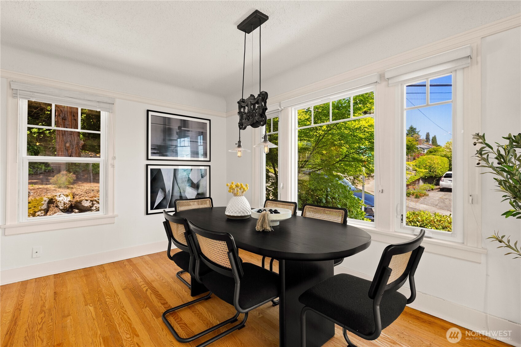 3617 East Cherry Street Seattle, WA 98122 - Photo 5 of 34 a view of a dining room with furniture window and outside view