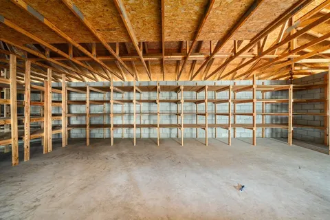a view of a projector room with windows