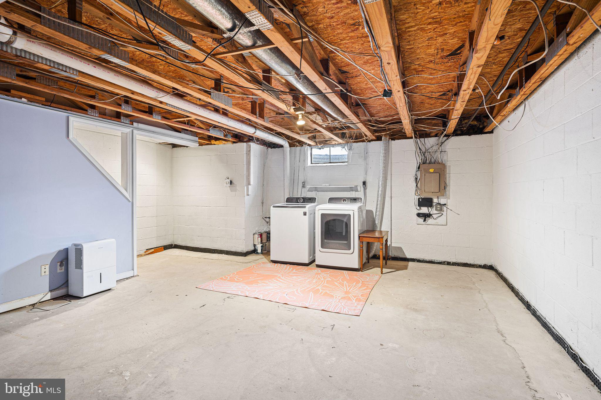 1485 Tarleton Place Warminster, PA 18974 - Photo 25 of 34 Spacious Unfinished Basement