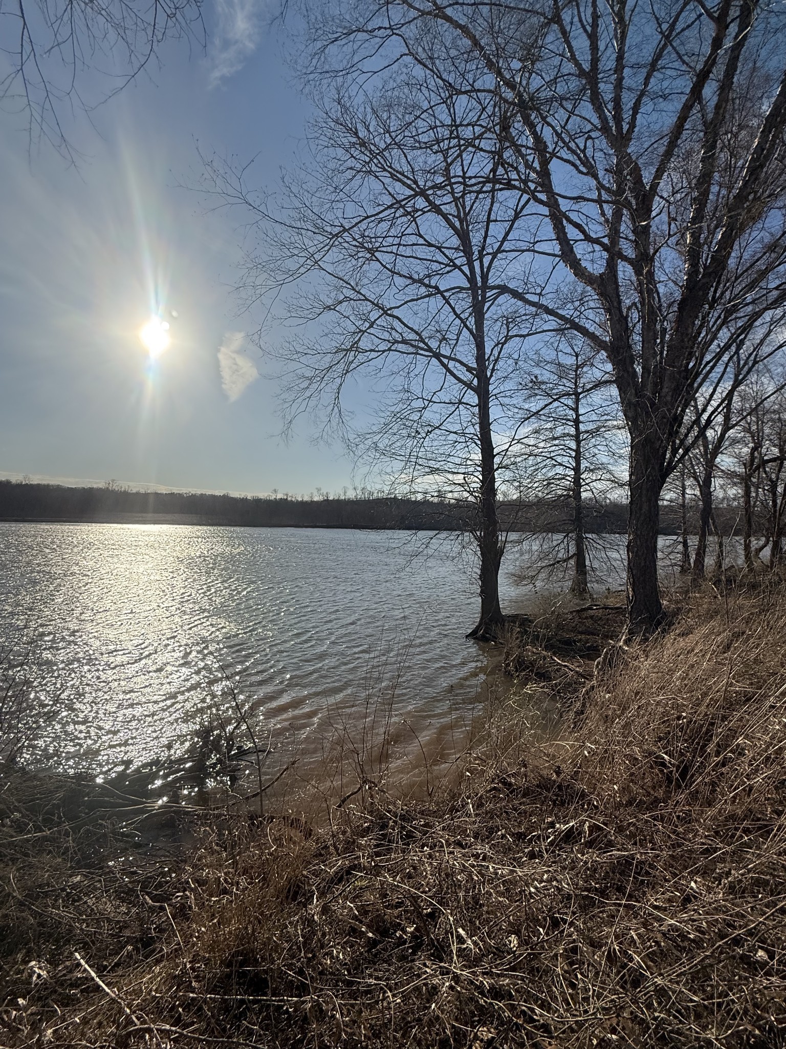a view of outdoor space with lake view
