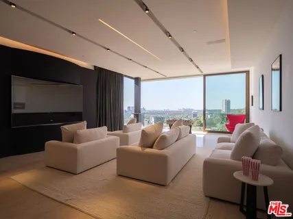 a outdoor space with furniture