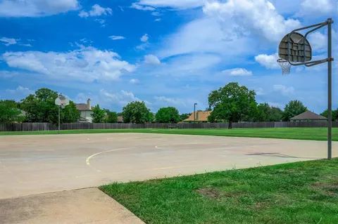 a view of a basketball court