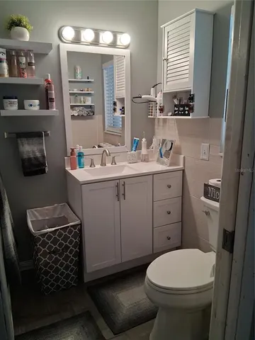 a view of swimming pool from a balcony