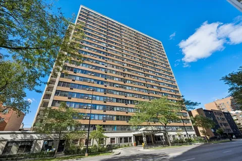 a front view of a building