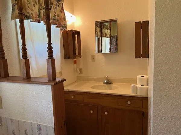 a view of a small space