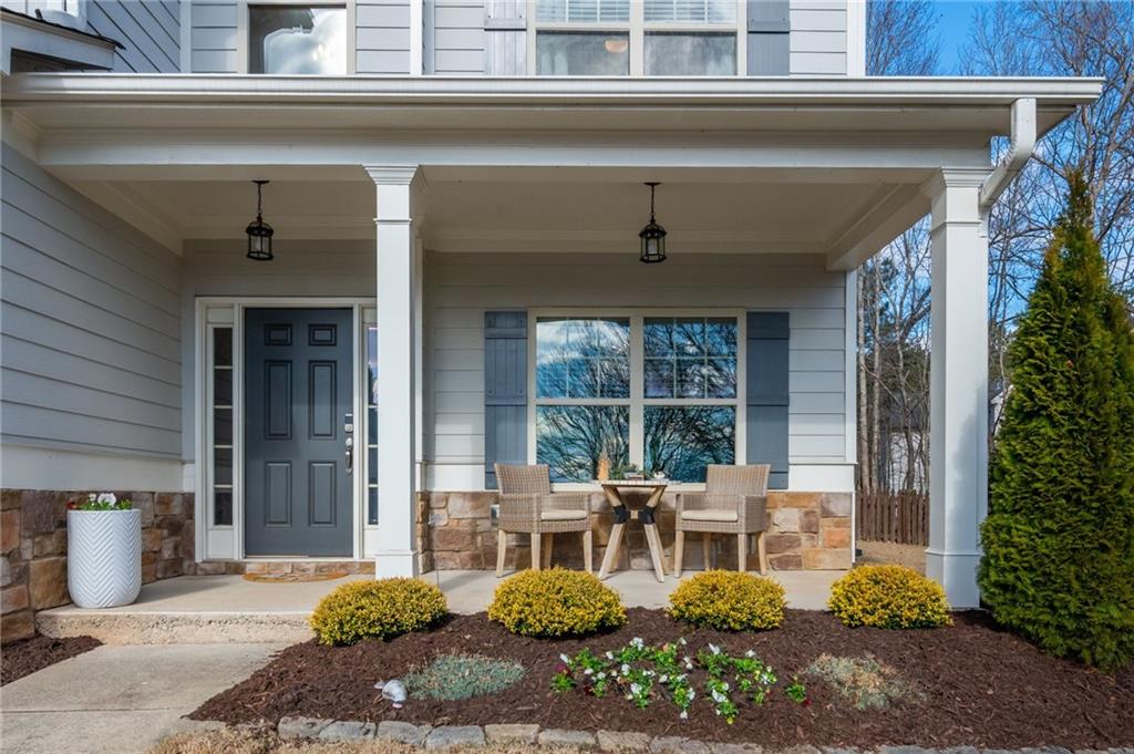 503 Pinnacle Court Canton, GA 30115 - Photo 3 of 51 a house view with a seating space