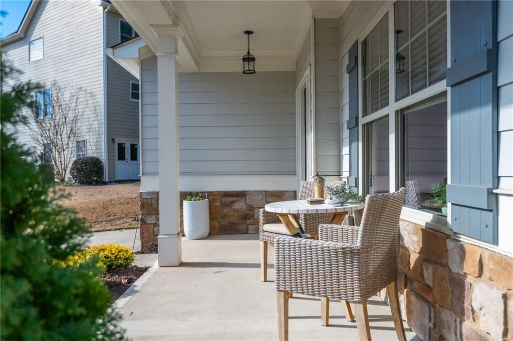 503 Pinnacle Court Canton, GA 30115 - Photo 4 of 51 a view of backyard with outdoor seating and plants