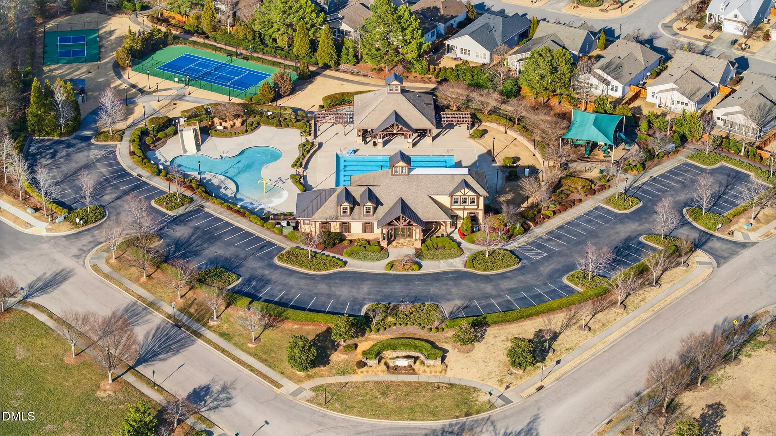 8144 Hovingham Way Raleigh, NC 27616 - Photo 35 of 37 view of the swimming pool with outdoor seating and yard