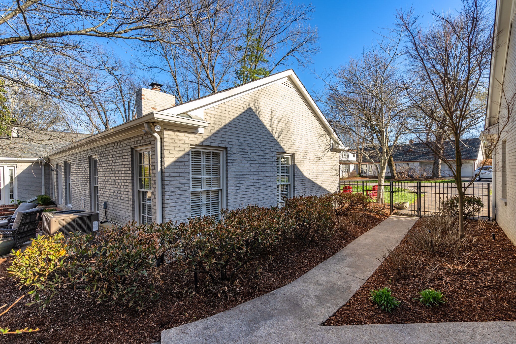411 Page Road Nashville, TN 37205 - Photo 34 of 53 a view of a house with a yard