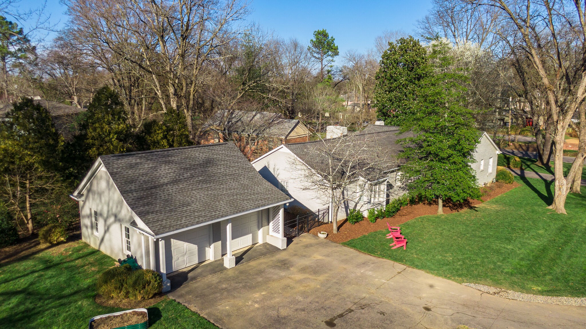 411 Page Road Nashville, TN 37205 - Photo 36 of 53 an aerial view of a house