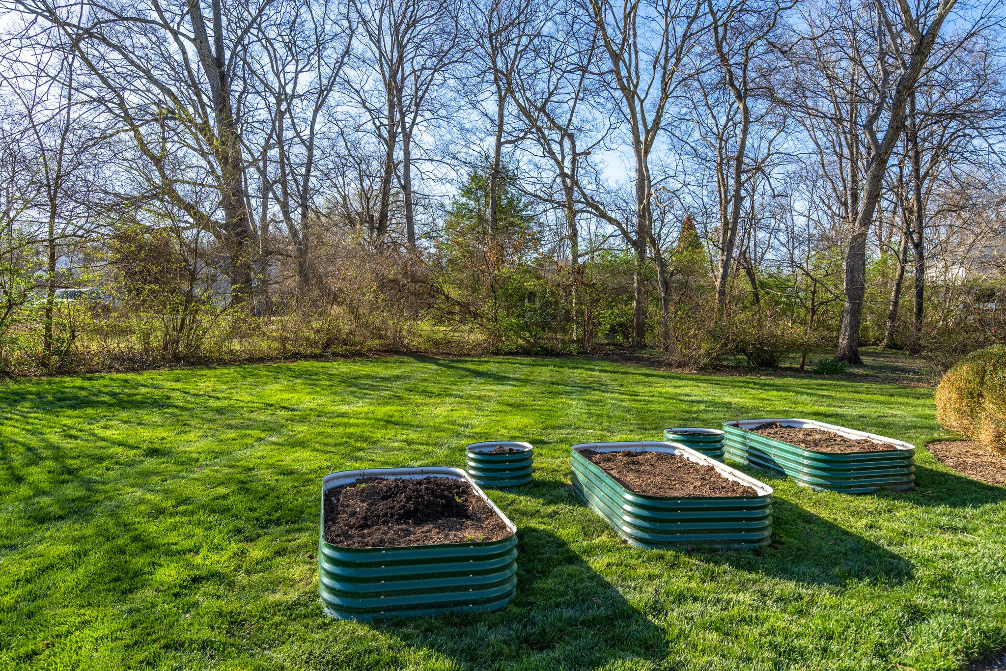 411 Page Road Nashville, TN 37205 - Photo 39 of 53 a garden view with a seating space