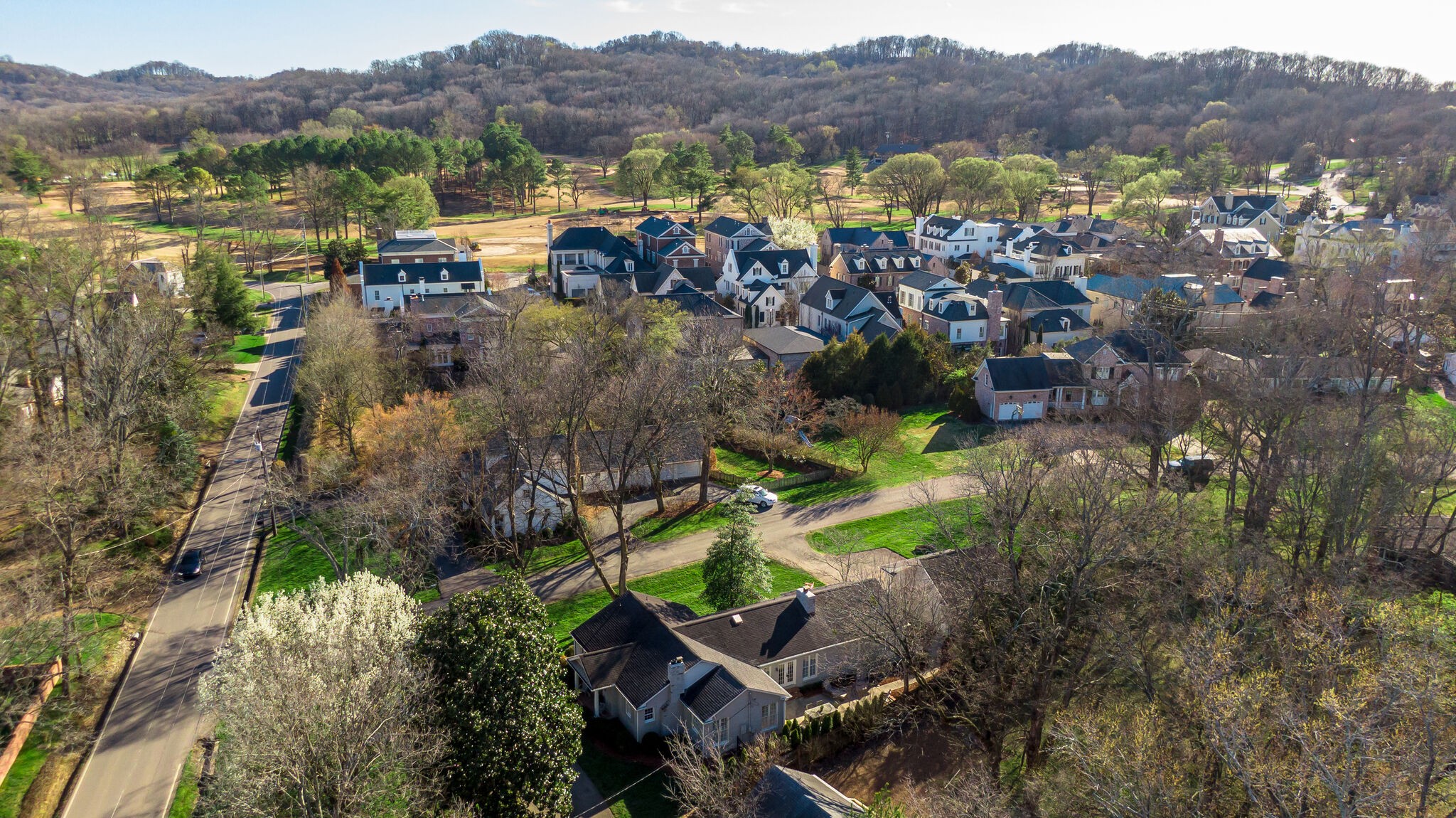 411 Page Road Nashville, TN 37205 - Photo 49 of 53 a view of a city with mountains in the background