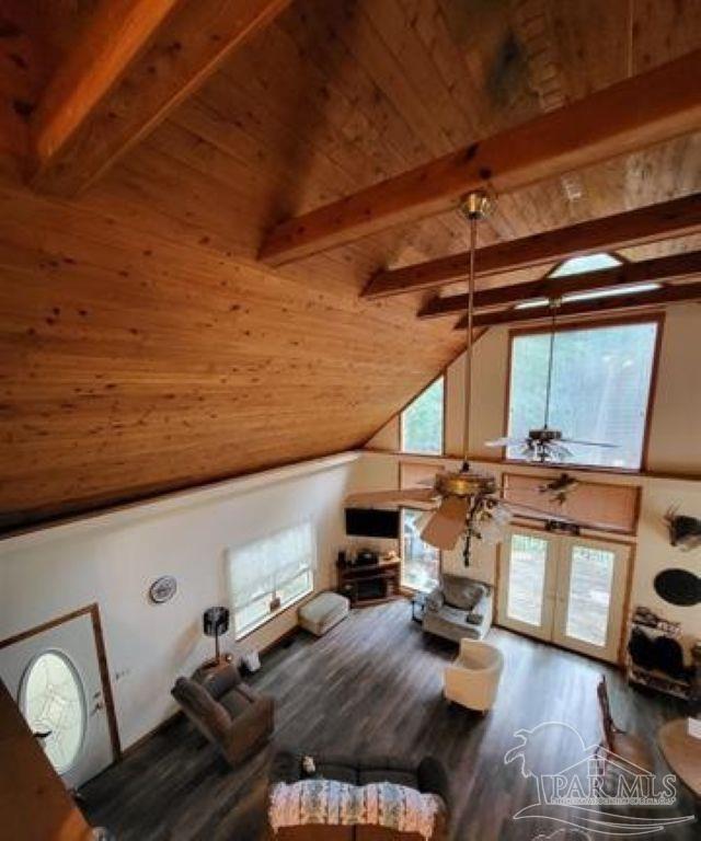 9543 Quiet Creek Road Milton, FL 32570 - Photo 3 of 16 a view of a couch with wooden floor