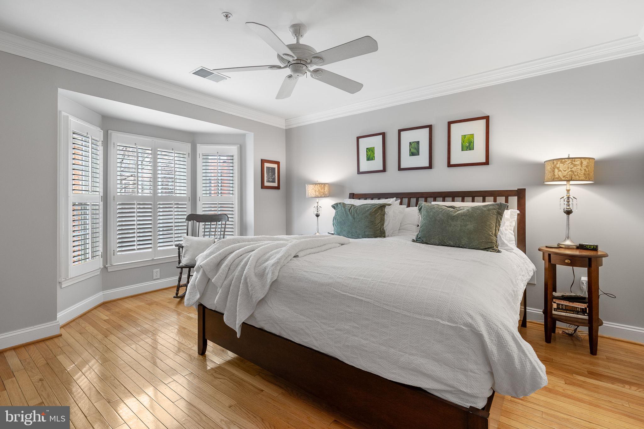 501 Pendleton Street Alexandria, VA 22314 - Photo 4 of 39 Ensuite Primary Bedroom on upper level
