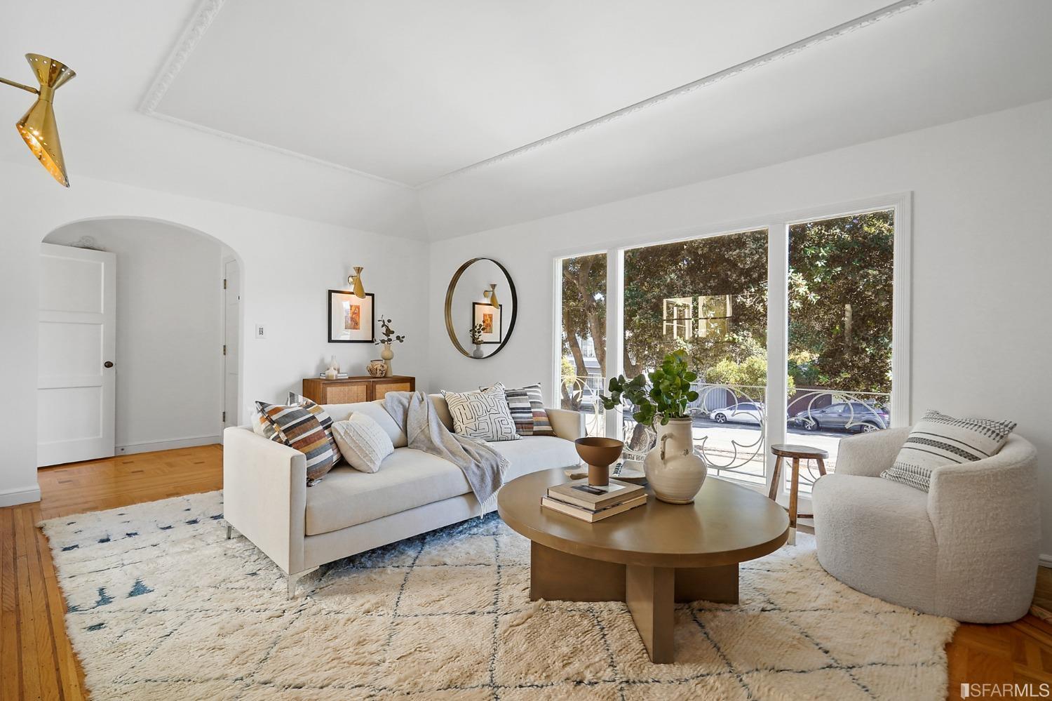 2290 Alemany Boulevard San Francisco, CA 94112 - Photo 13 of 45 a living room with furniture and a large window