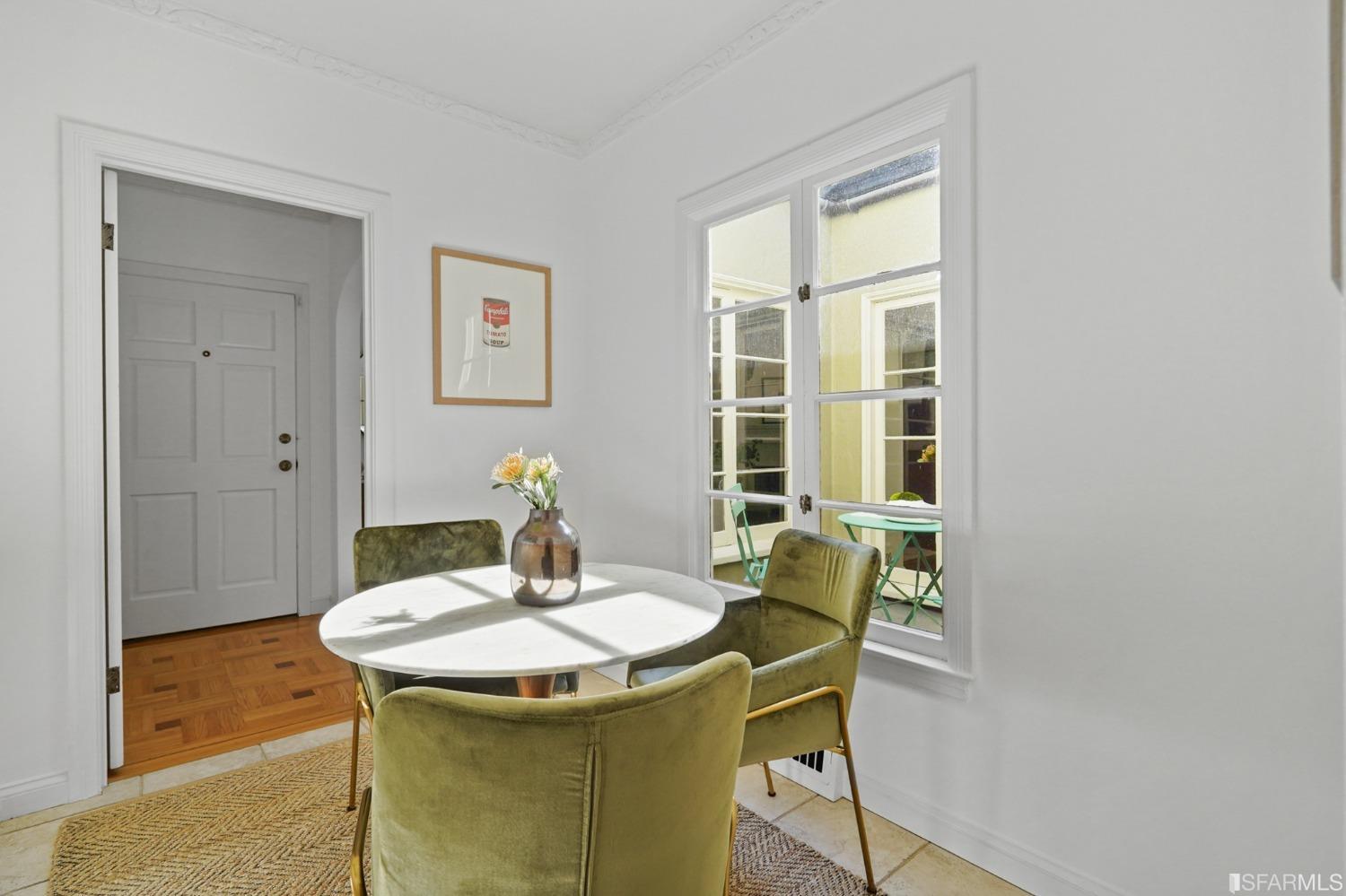 2290 Alemany Boulevard San Francisco, CA 94112 - Photo 23 of 45 a view of a dining room with a table and chairs